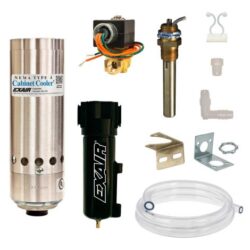 Apparatskåpskylare Nema 4 EHT4830-240 (2000 Btu/h) för höga omgivningstemperaturer och kontinuerlig drift inkl 240VAC termostat och luftfilter