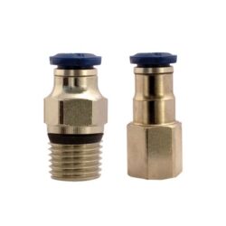 Model E900773 Push-In Connector, 1/4 Tube
