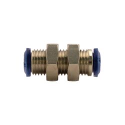 Model E900792 Push-In Bulkhead Connector, 1/4 Tube
